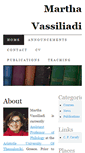 Mobile Screenshot of martha-vassiliadi.papagiannakis.org